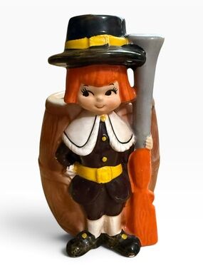 Vintage Mid-Century Modern Inarco Pilgrim Boy Planter